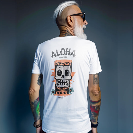 Der neue Style für den Strand und den Sommer. T-Shirts im Totem Surf Style. Cartoon und Graffiti-Streetstyle kombiniert - Street Icon