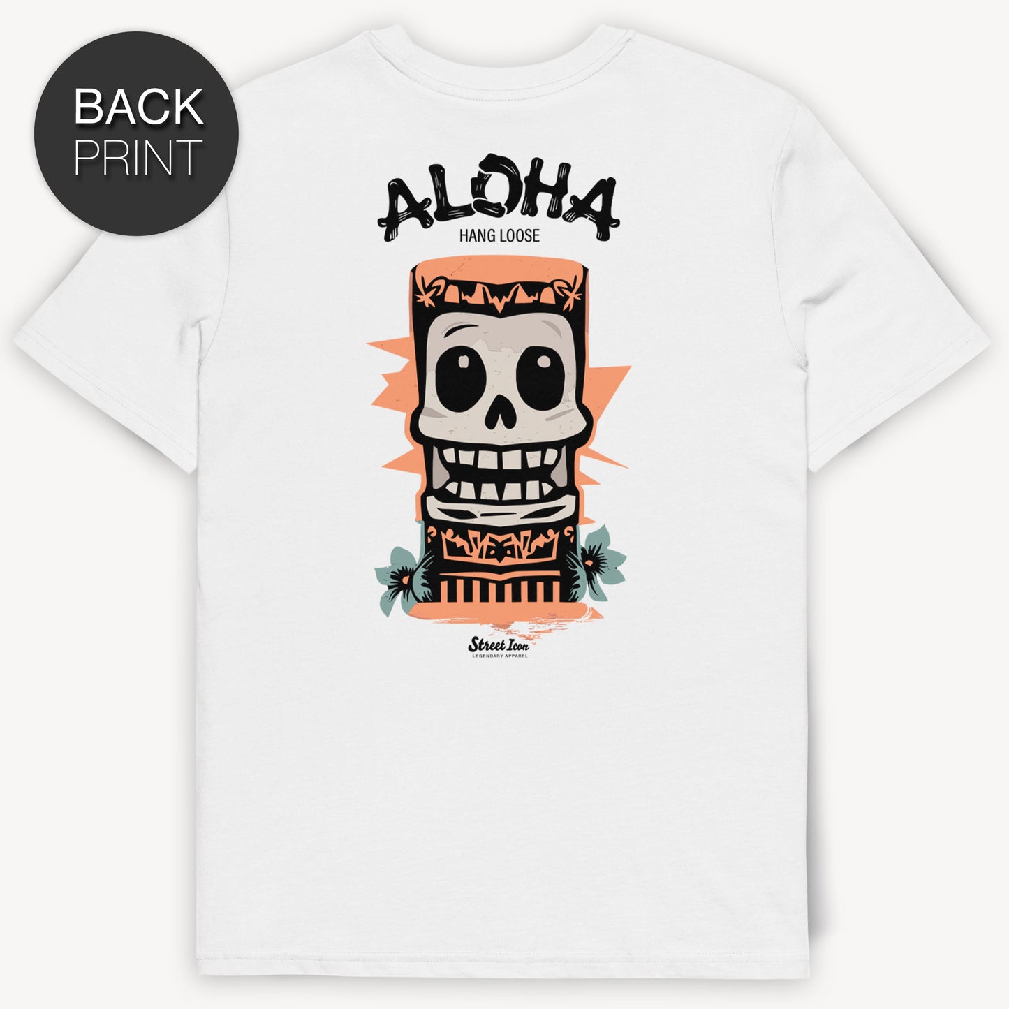 Aloha Hang Loose - Premium T-Shirt with 2-sided print