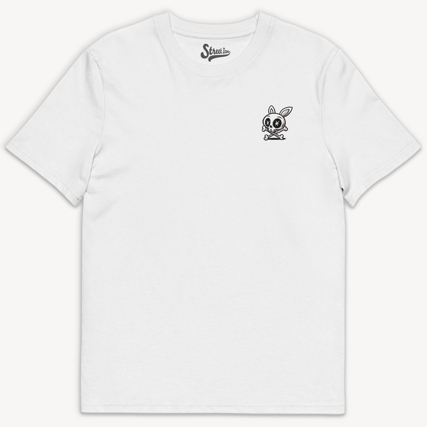 Bad Bone Bunny - T-Shirt mit 2-seitigem Druck