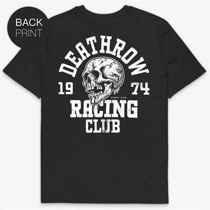 Deathrow Racing T-Shirt mit 2-seitigem Print