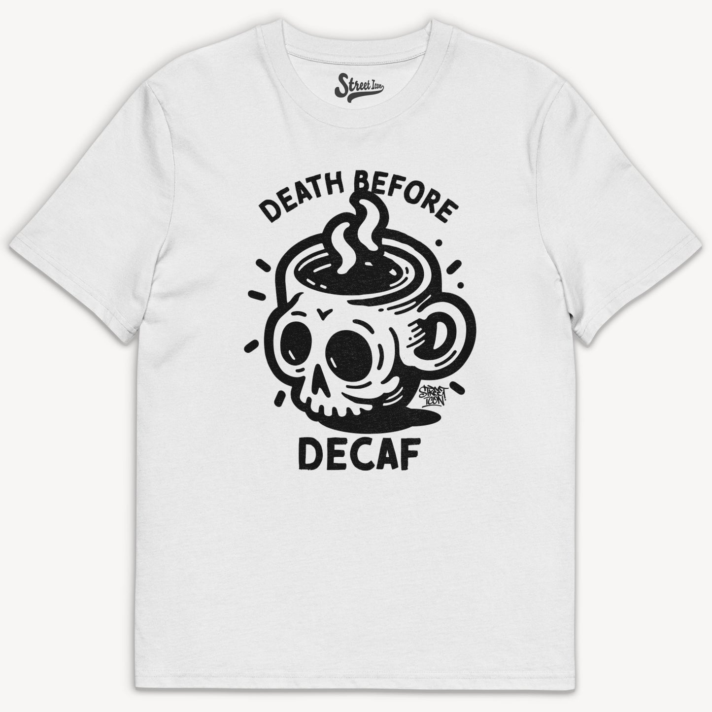 Death Before Decaf - Premium T-Shirt