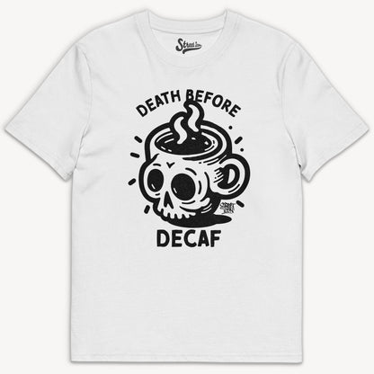 Death Before Decaf - Premium T-Shirt