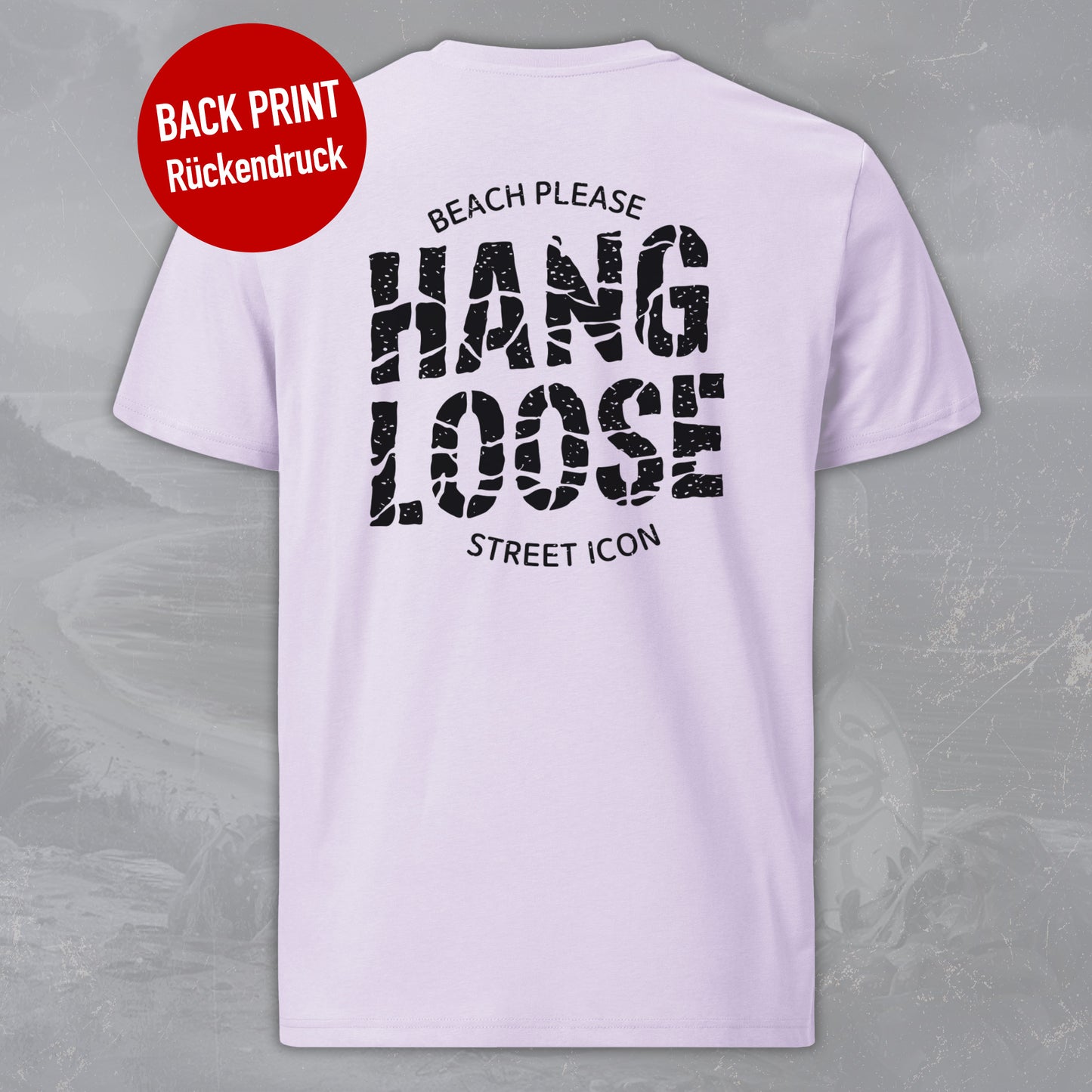 Hang Loose - Premium T-Shirt with Back Print