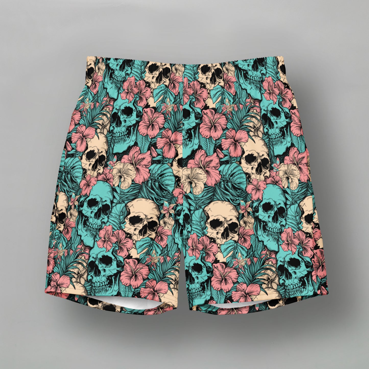 Hawaii Skull - Herren-Badehosen