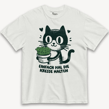 Kresse Katze T-Shirt + Tasse