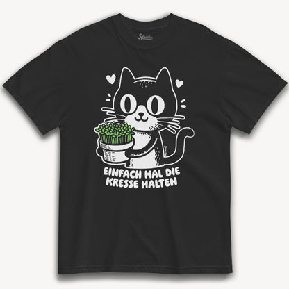 Kresse Katze T-Shirt + Tasse