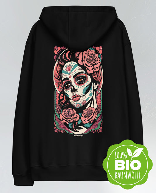 Roxana - Premium organic hoodie with back print