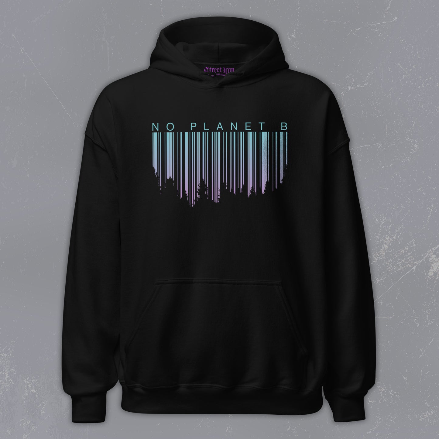 No Planet B | Barcode - Hoodie