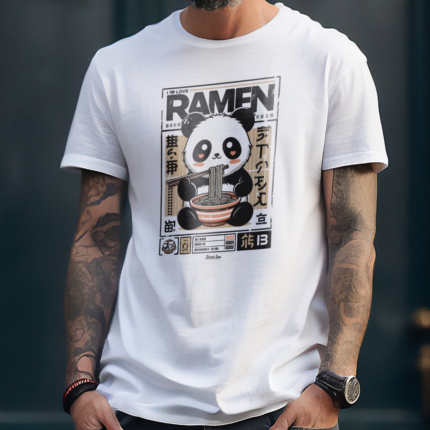 Ramen Lover | Panda - Premium T-Shirt