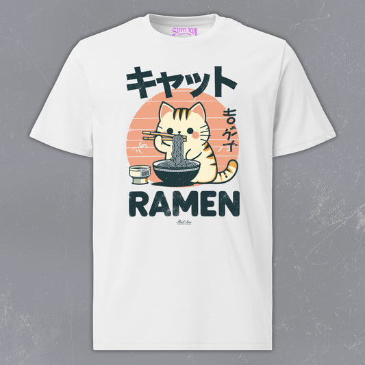 Ramen Kitty - Premium T-Shirt