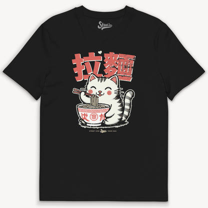 Ramenlover Kitty - T-Shirt