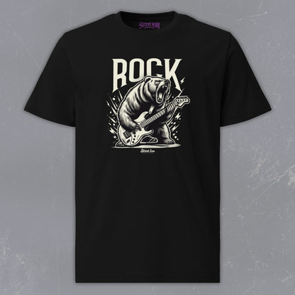 Rock Guitar Bear - Premium T-Shirt