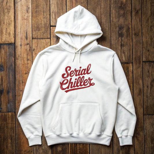 Serial Chiller Hoodie mit Stickerei