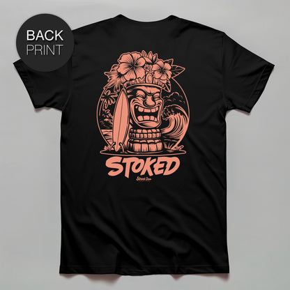 Stoked Totem | Premium T-Shirt mit Back Print