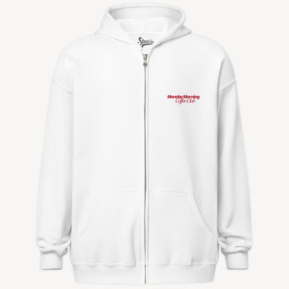 Team Latte - Zip Hoodie mit 2-seitigem Druck