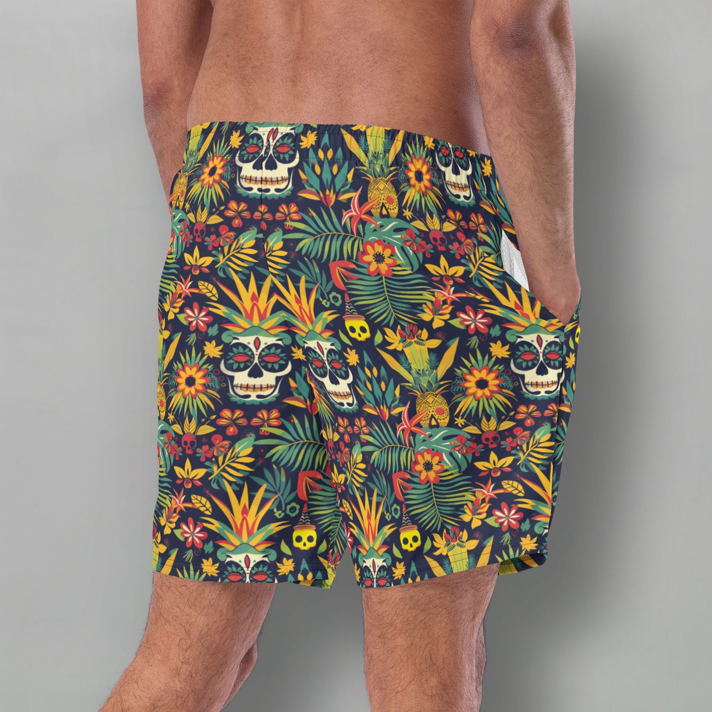 Tiki Jungle - Herren-Badehose