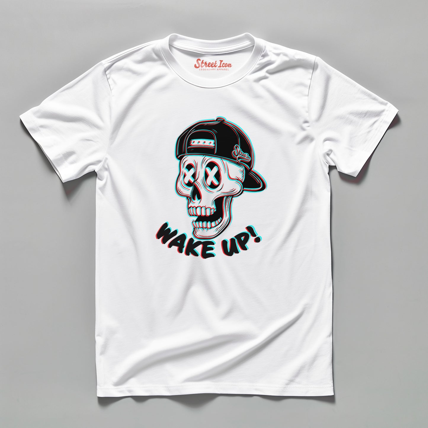 Wake Up Skull - T-Shirt