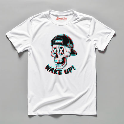 Wake Up Skull - T-Shirt