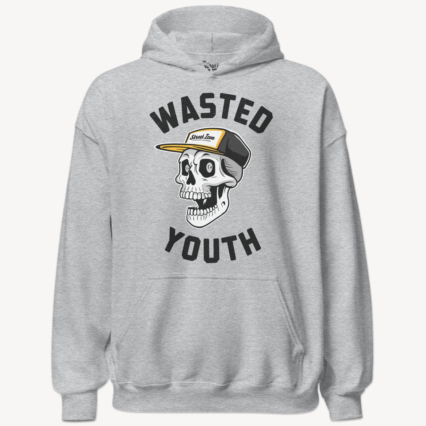 Wasted Skate Skull - Hoodie