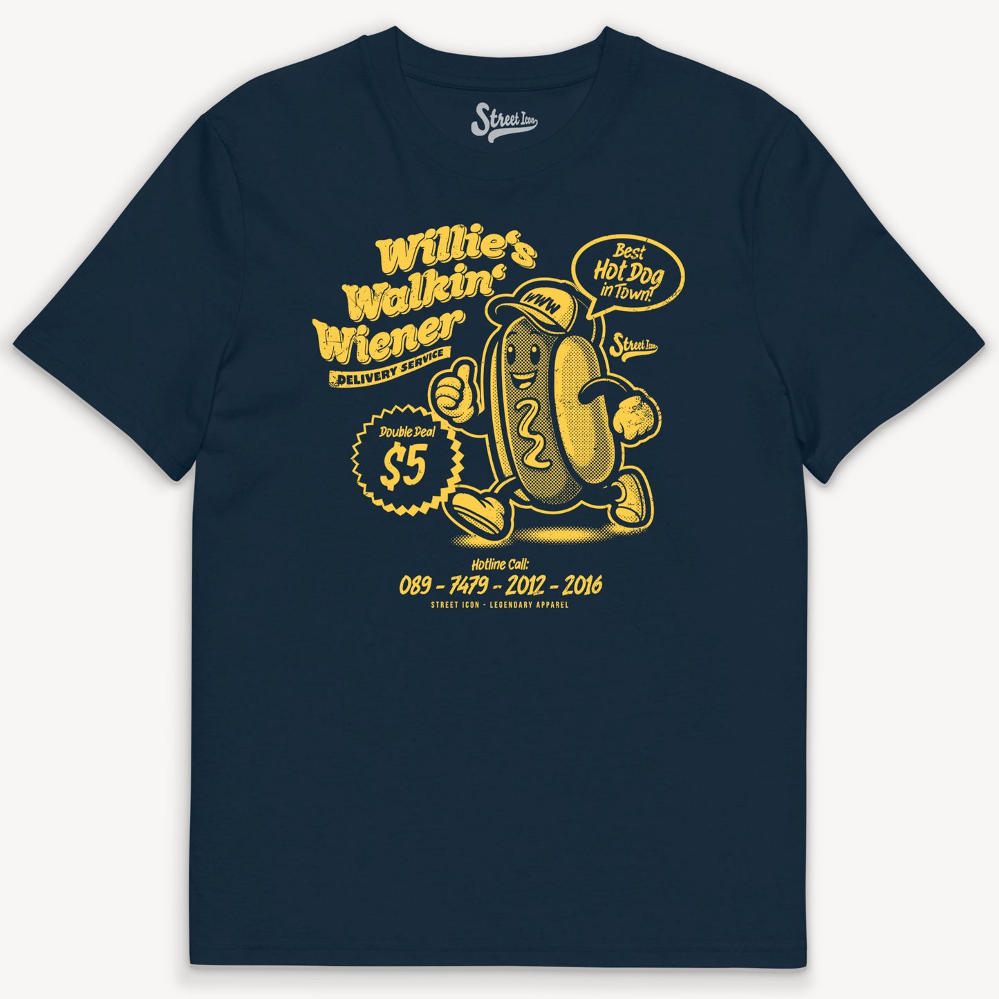 Willie's Walkin' Wiener - Premium T-Shirt