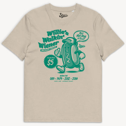 Willie's Walkin' Wiener - Premium T-Shirt