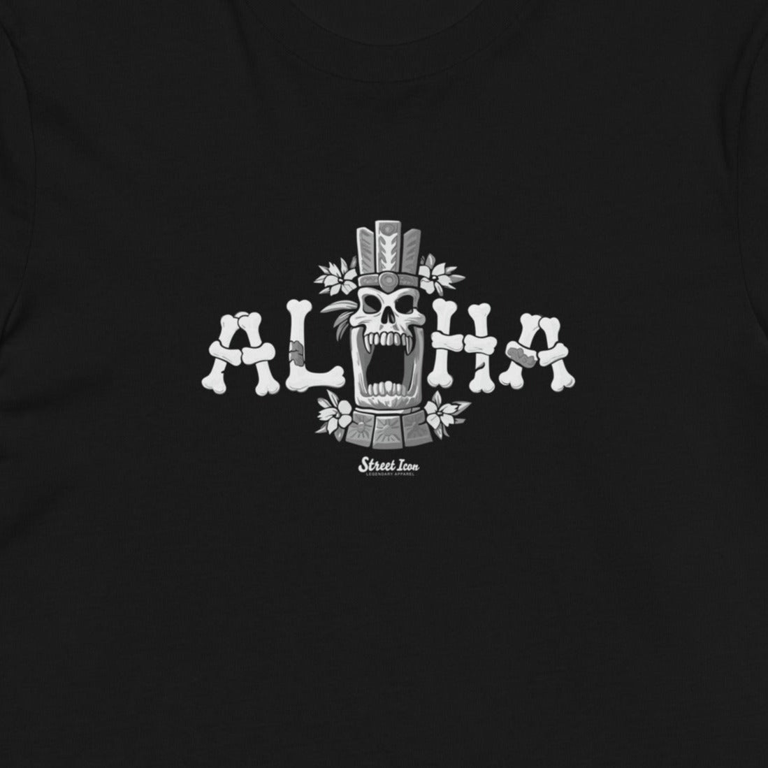 Aloha Tiki-Logo - Premium T-Shirt - Street Icon