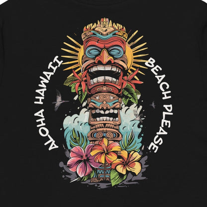 Aloha Totem - Premium T-Shirt mit Backprint - Street Icon