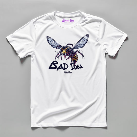 Bad Idea, Wasp - T-Shirt - Street Icon