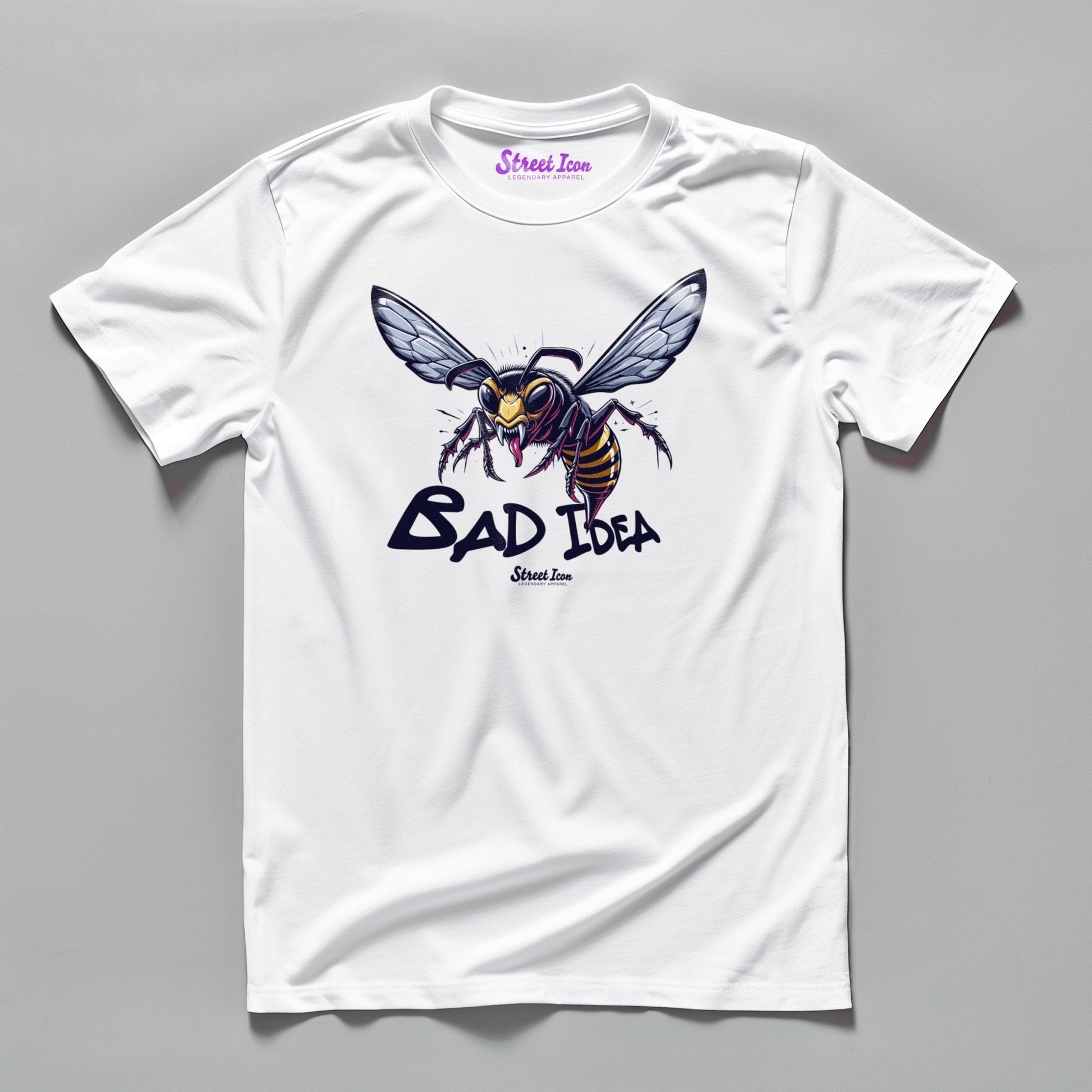 Bad Idea, Wasp - T - Shirt - Street Icon