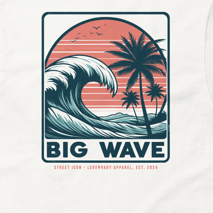 Big Wave - T - Shirt mit 2 - seitigem Druck - Street Icon