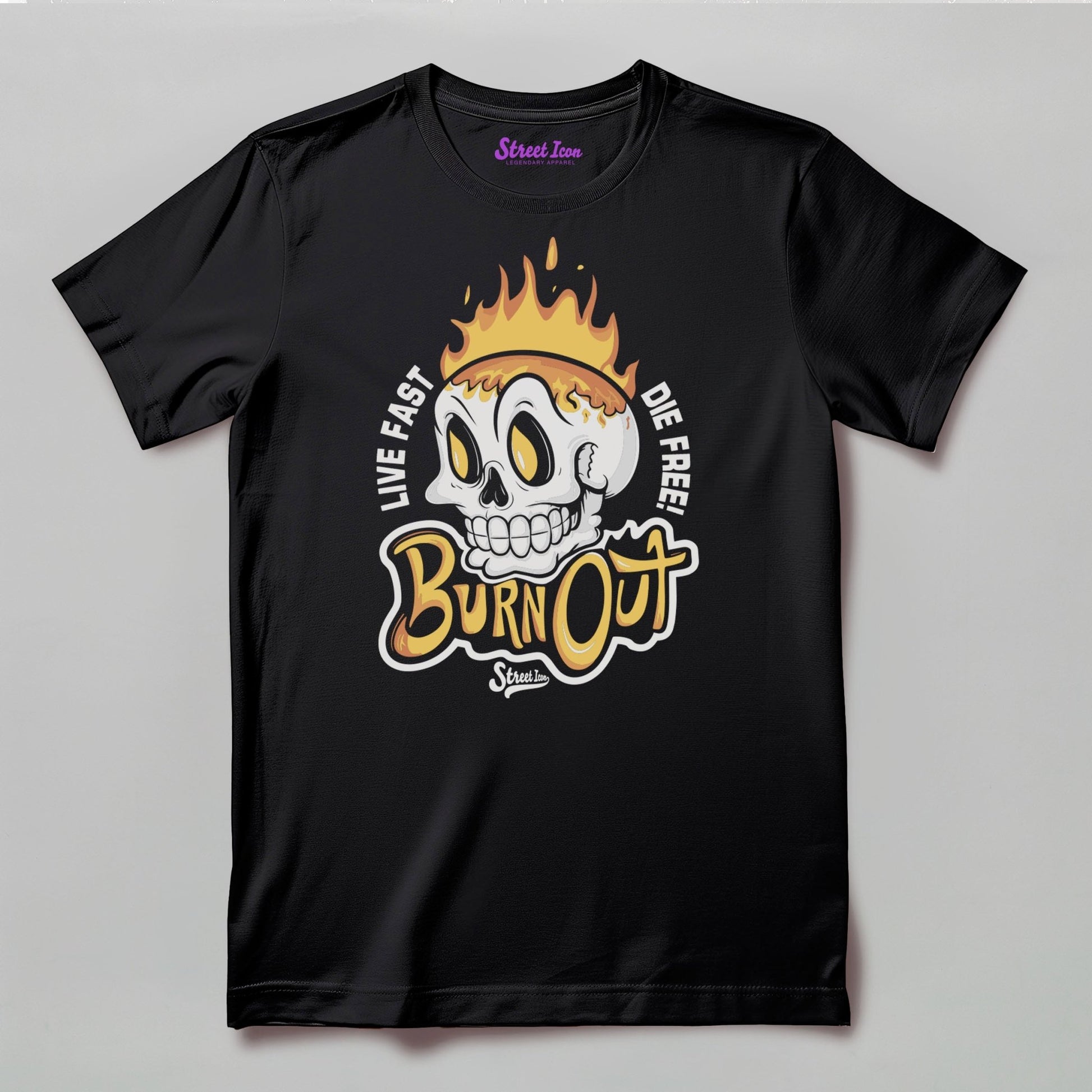 Burn Out - T - Shirt - Street Icon