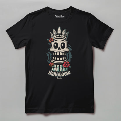 Cartoon Tiki - T - Shirt - Street Icon