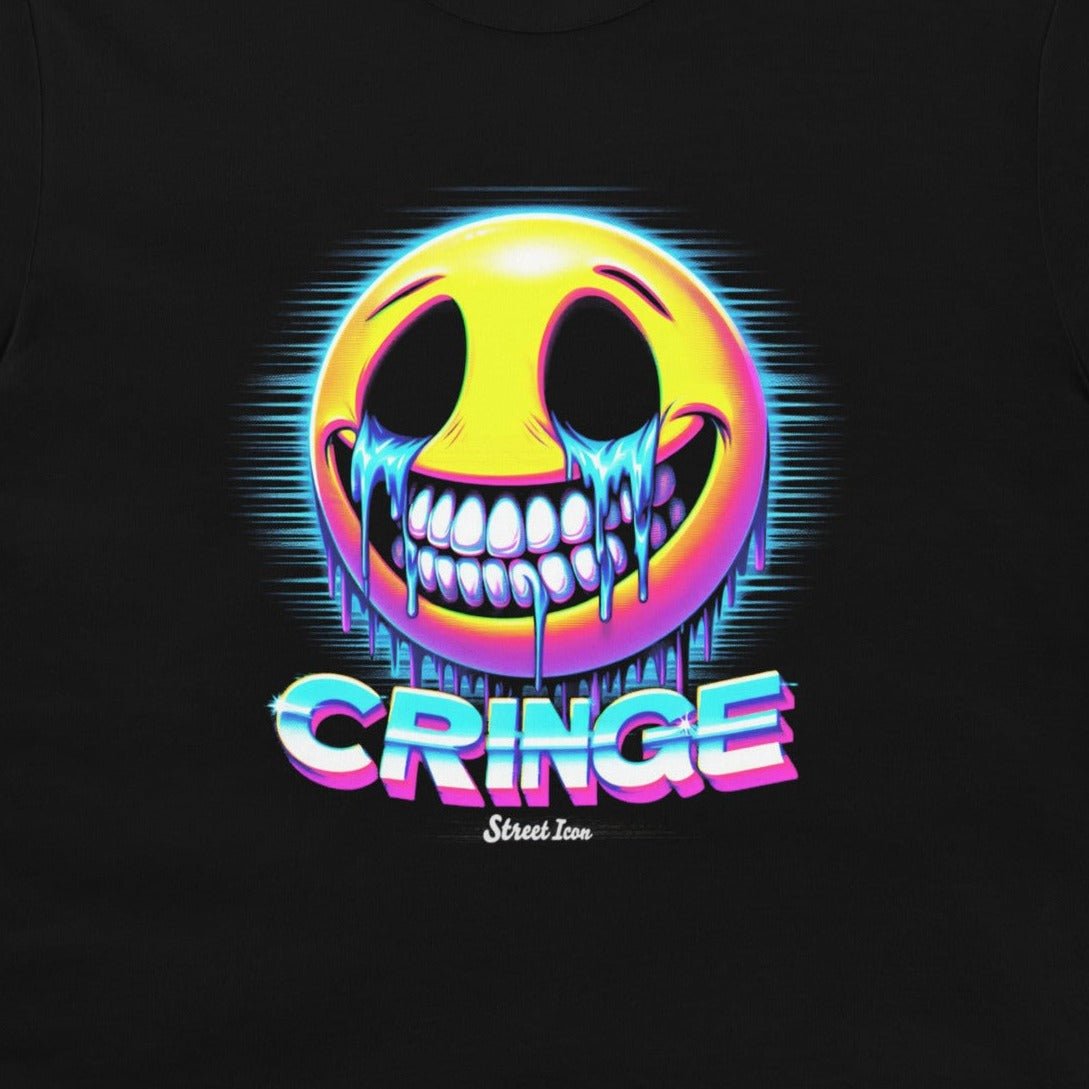 Cringe Emoji - T - Shirt - Street Icon