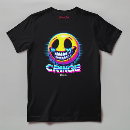 Cringe Emoji - T - Shirt - Street Icon