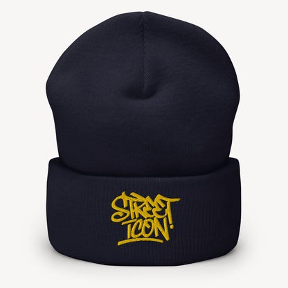 Street Icon / Tag - Umgeschlagene Beanie