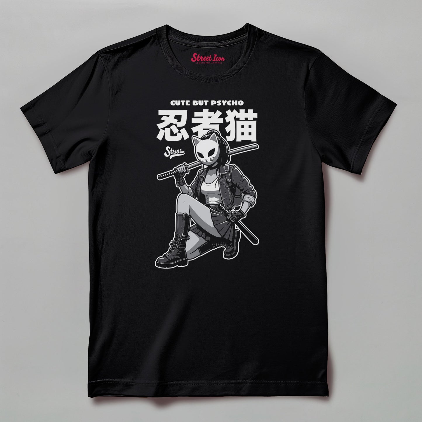 Cute Cat Ninja - Premium T - Shirt - Street Icon