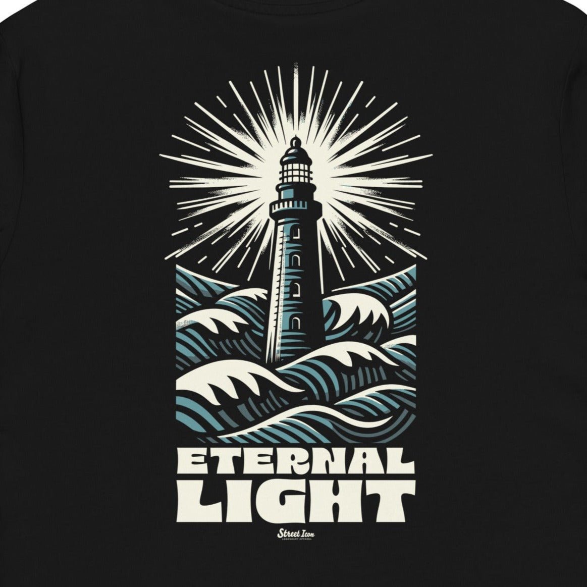 Eternal Light - Premium T - Shirt mit Back Print - Street Icon