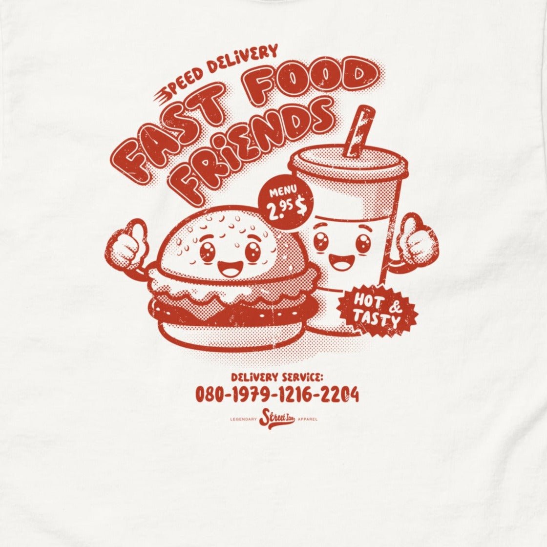 Fast Food Friends - T - Shirt - Street Icon