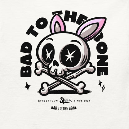 Bad Bone Bunny - T-Shirt mit 2-seitigem Druck