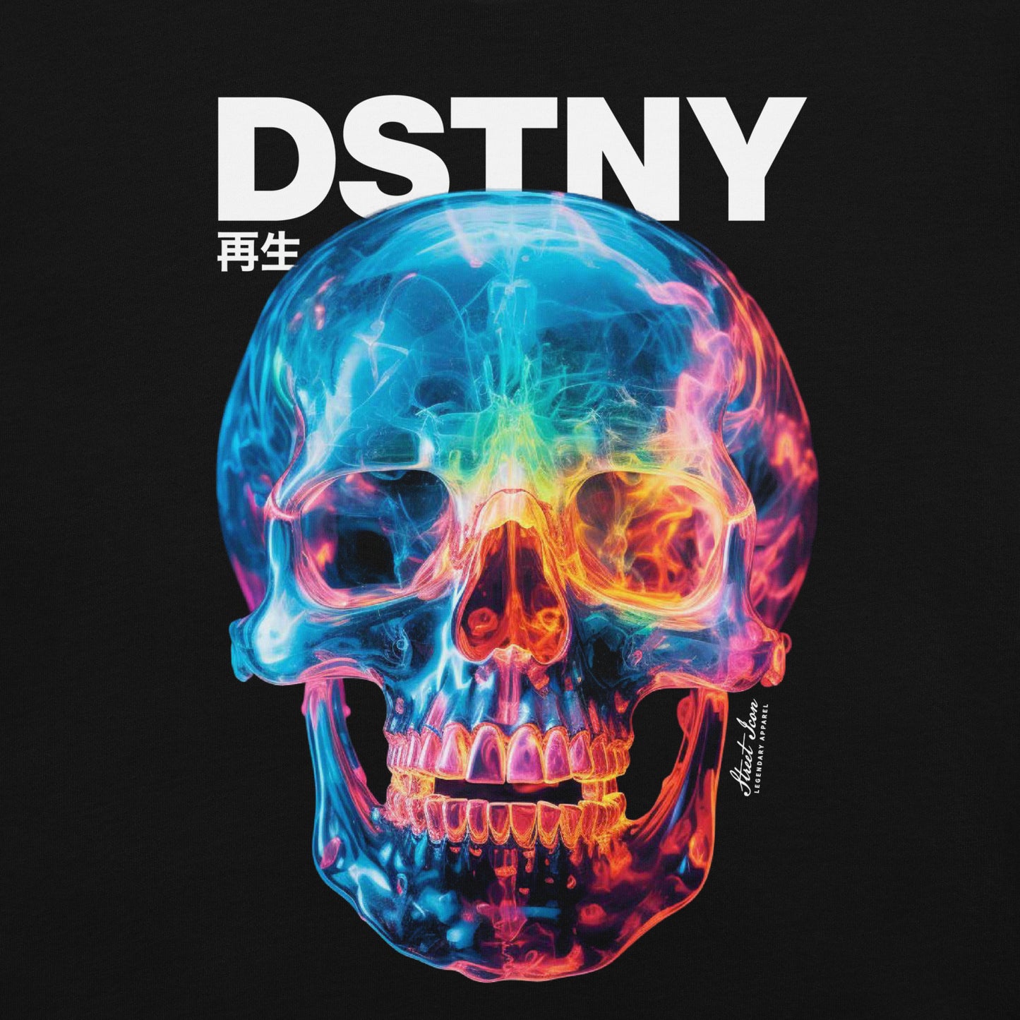 DSTNY Skull - Heavy Cotton T-Shirt