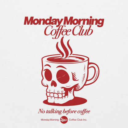 Monday Morning Coffee Club - Hoodie mit 2-seitigem Druck