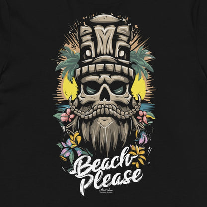 Tiki Skull (Modell C) - Premium T-Shirt