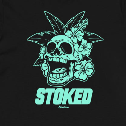 Stoked Skull - Premium T-Shirt