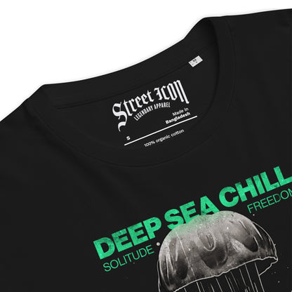 Deep Sea Chill - T-shirt unisexe en coton biologique