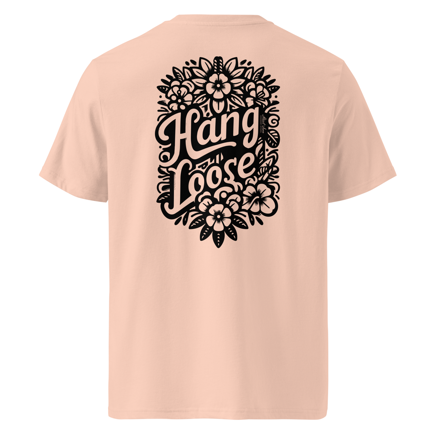 Hang Loose Emblem - Premium T-Shirt mit Back Print