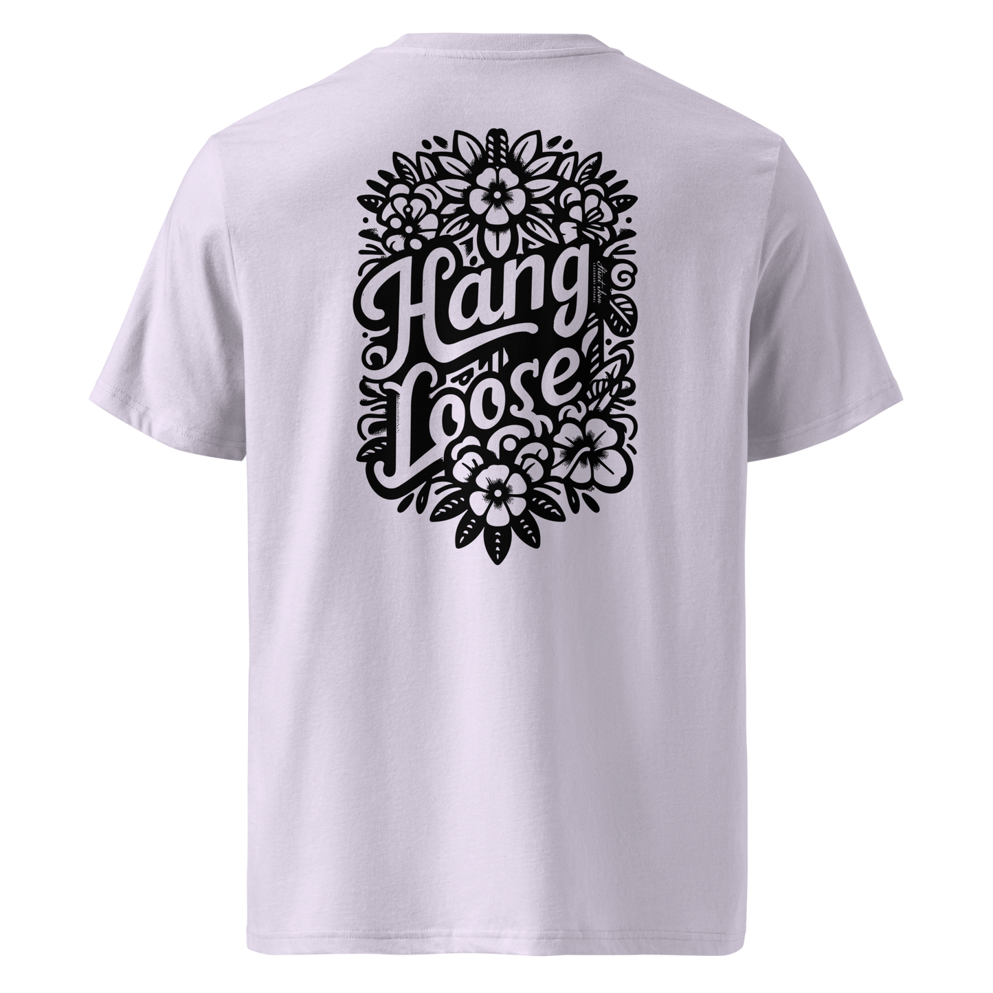 Hang Loose Emblem - Premium T-Shirt mit Back Print