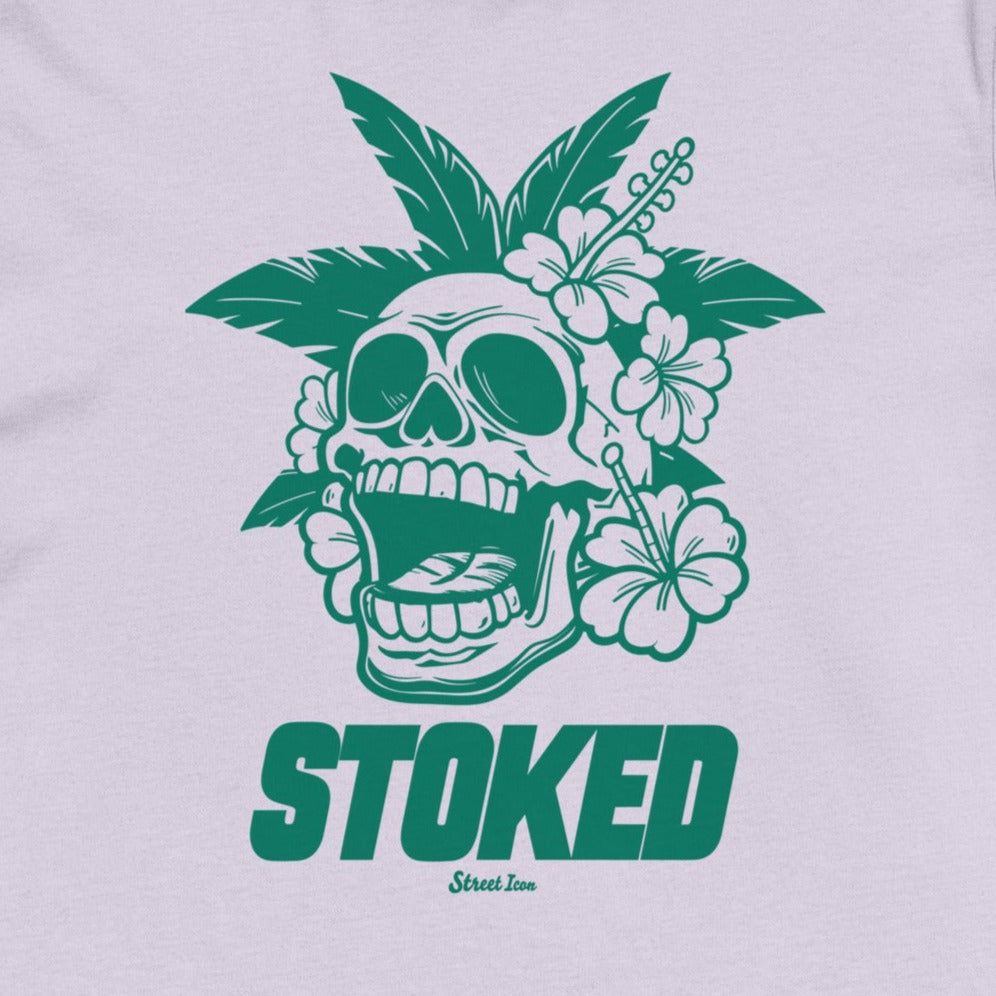 Stoked Skull - Premium T-Shirt