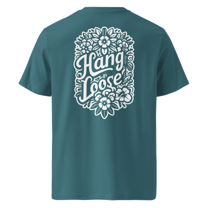 Hang Loose Emblem - Premium T-Shirt mit Back Print