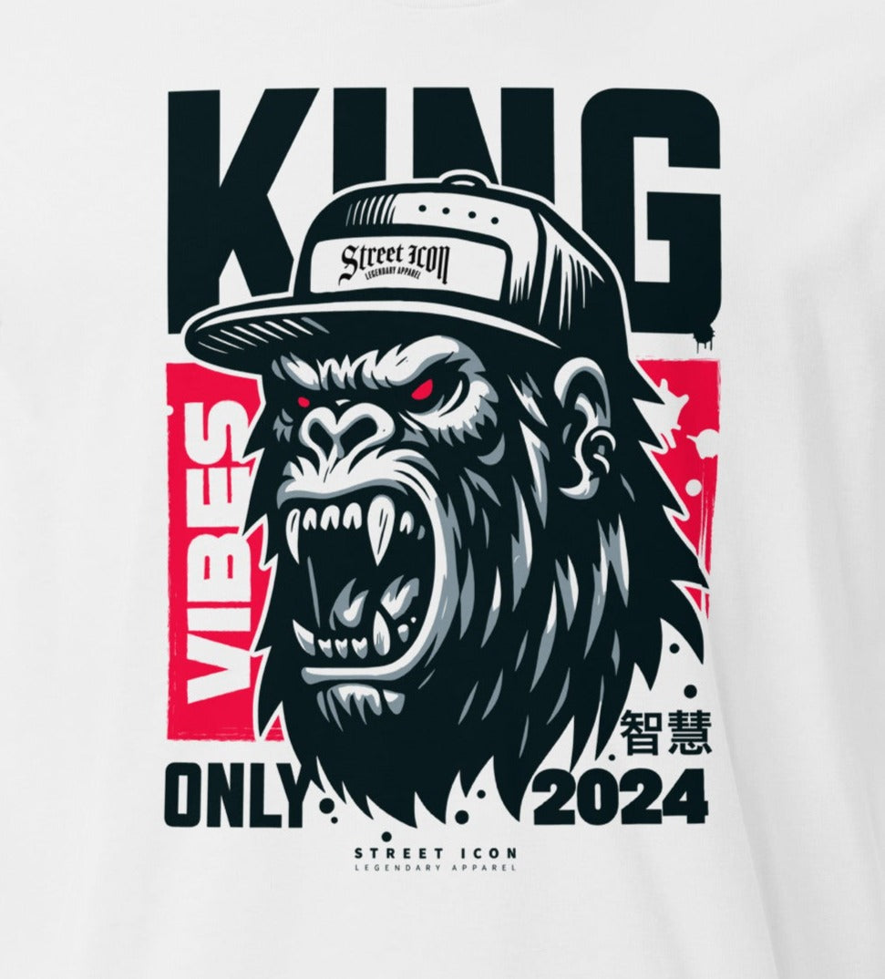 King Vibes Only - Premium T-Shirt