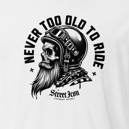 Skull: Biker - Premium T-Shirt